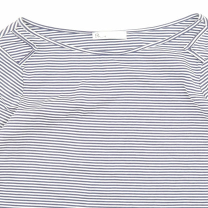 Womens UK Size 16 BHS Blue Basic Blouse