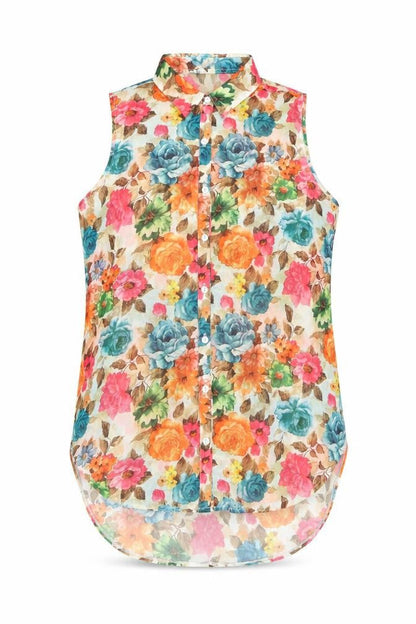 Womens UK Size XS Brave Soul Multicoloured Basic Button-Up