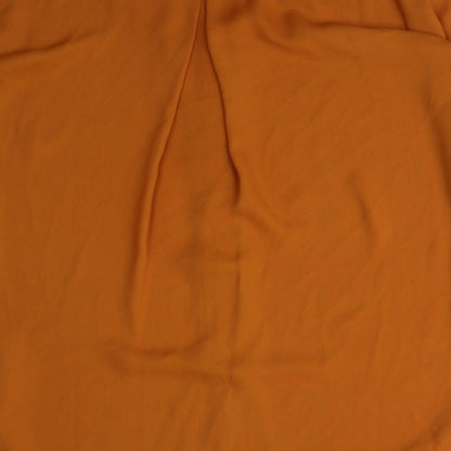 Womens UK Size XS VILA Orange Basic Blouse