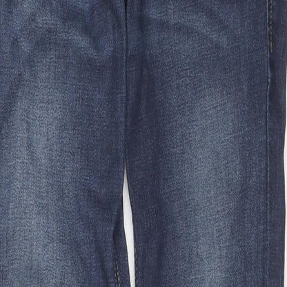Womens UK Size 29 in H&M Regular Fit Skinny Blue Jeans