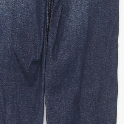 Womens UK Size 29 in H&M Regular Fit Skinny Blue Jeans
