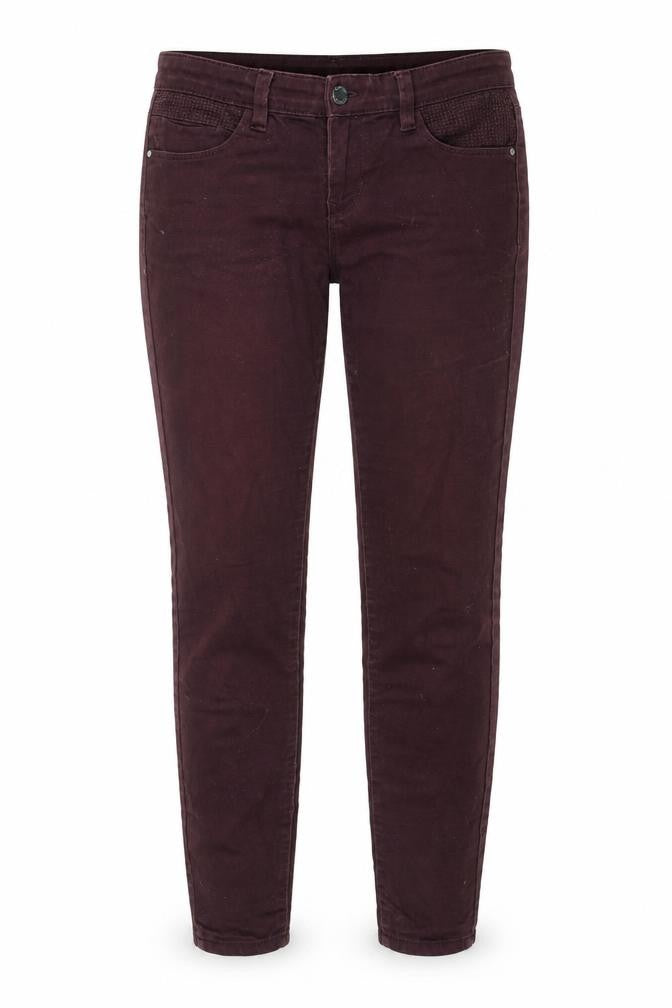 Womens UK Size 12 Denim & Co. Regular Fit Skinny Red Jeans