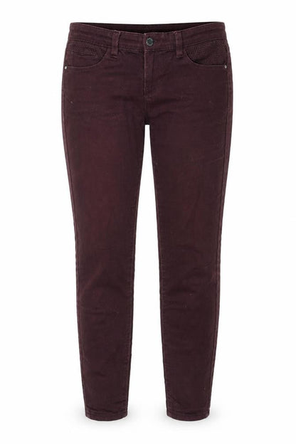Womens UK Size 12 Denim & Co. Regular Fit Skinny Red Jeans