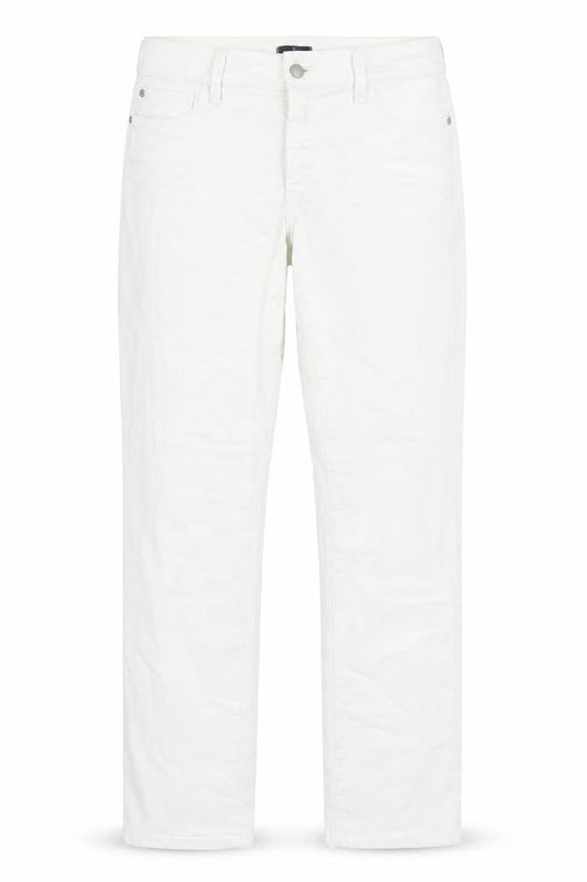 NDYJ Womens White Cotton Skinny Jeans Size 12 L30 in Regular Zip