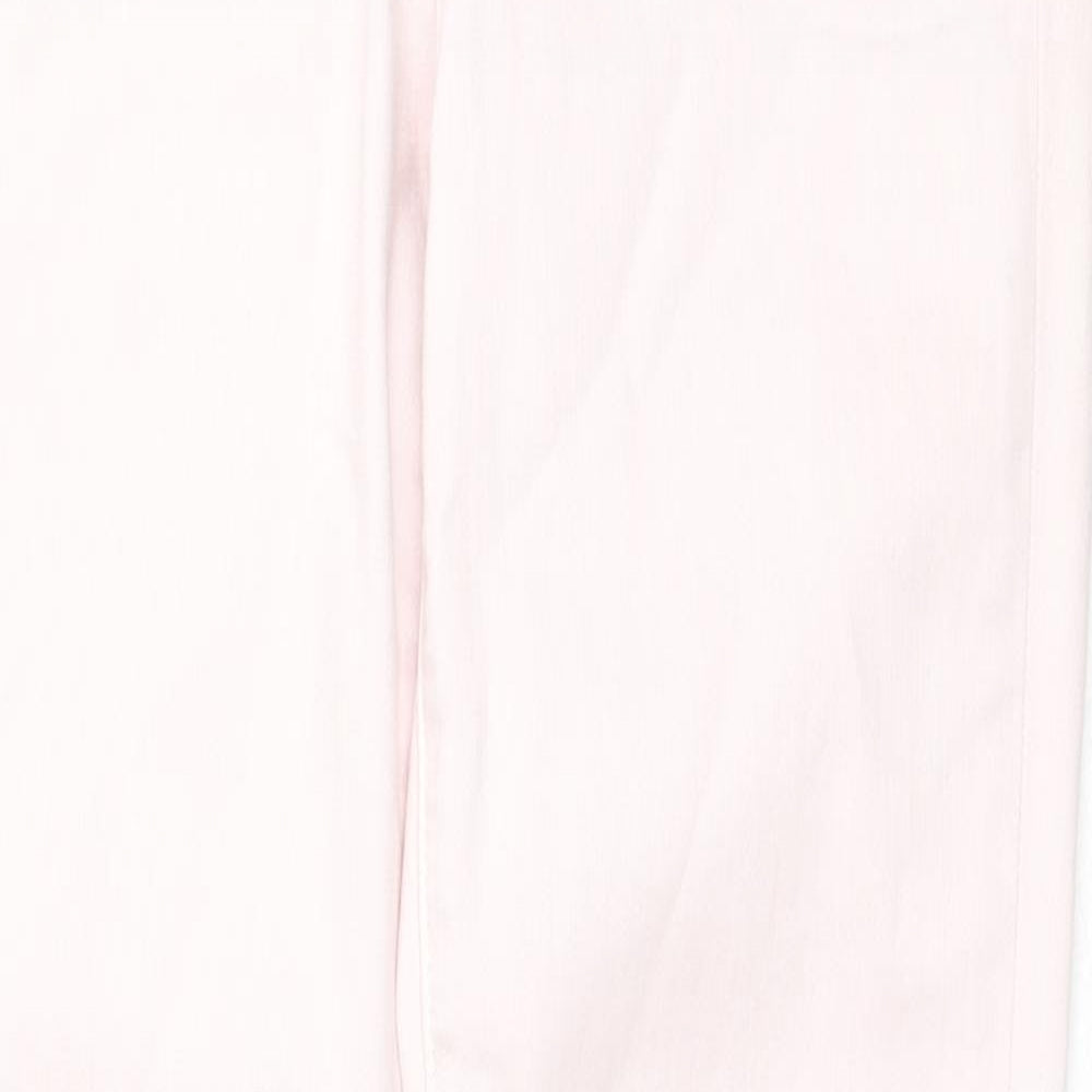 Womens UK Size 27 in J Brand Regular Fit Skinny Pink Jeans