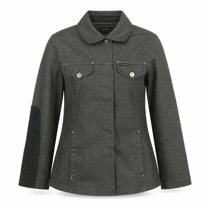 Capopera Womens Green Jacket Size S Button