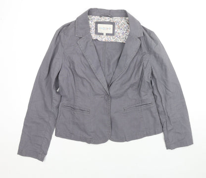 Womens UK Size 10 Marks and Spencer Grey Jacket