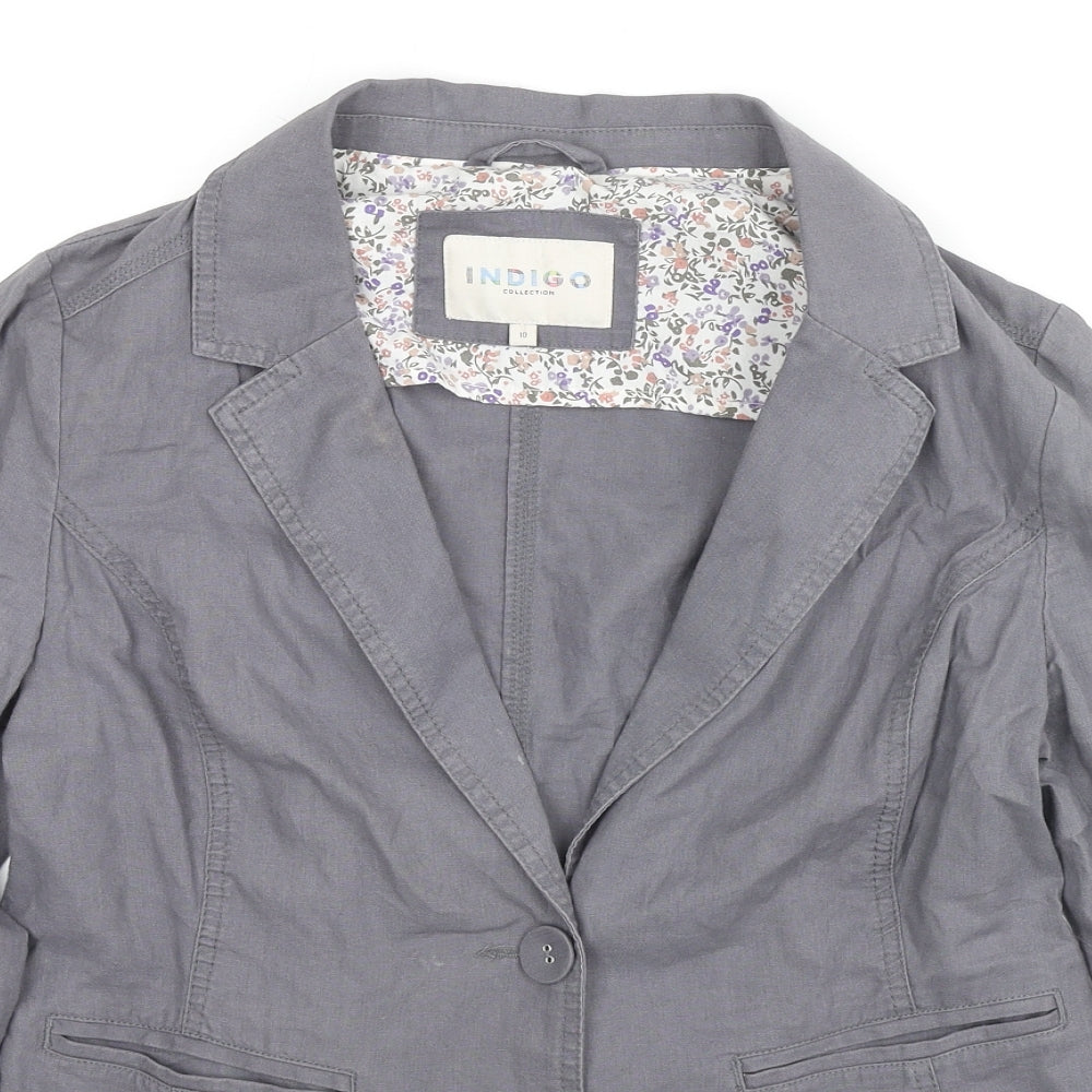 Womens UK Size 10 Marks and Spencer Grey Jacket