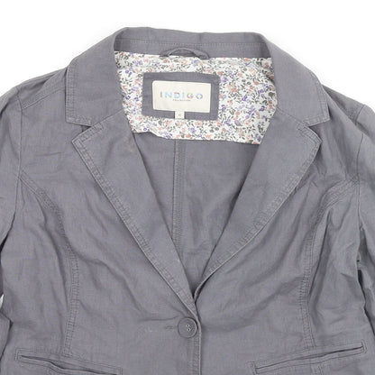 Womens UK Size 10 Marks and Spencer Grey Jacket
