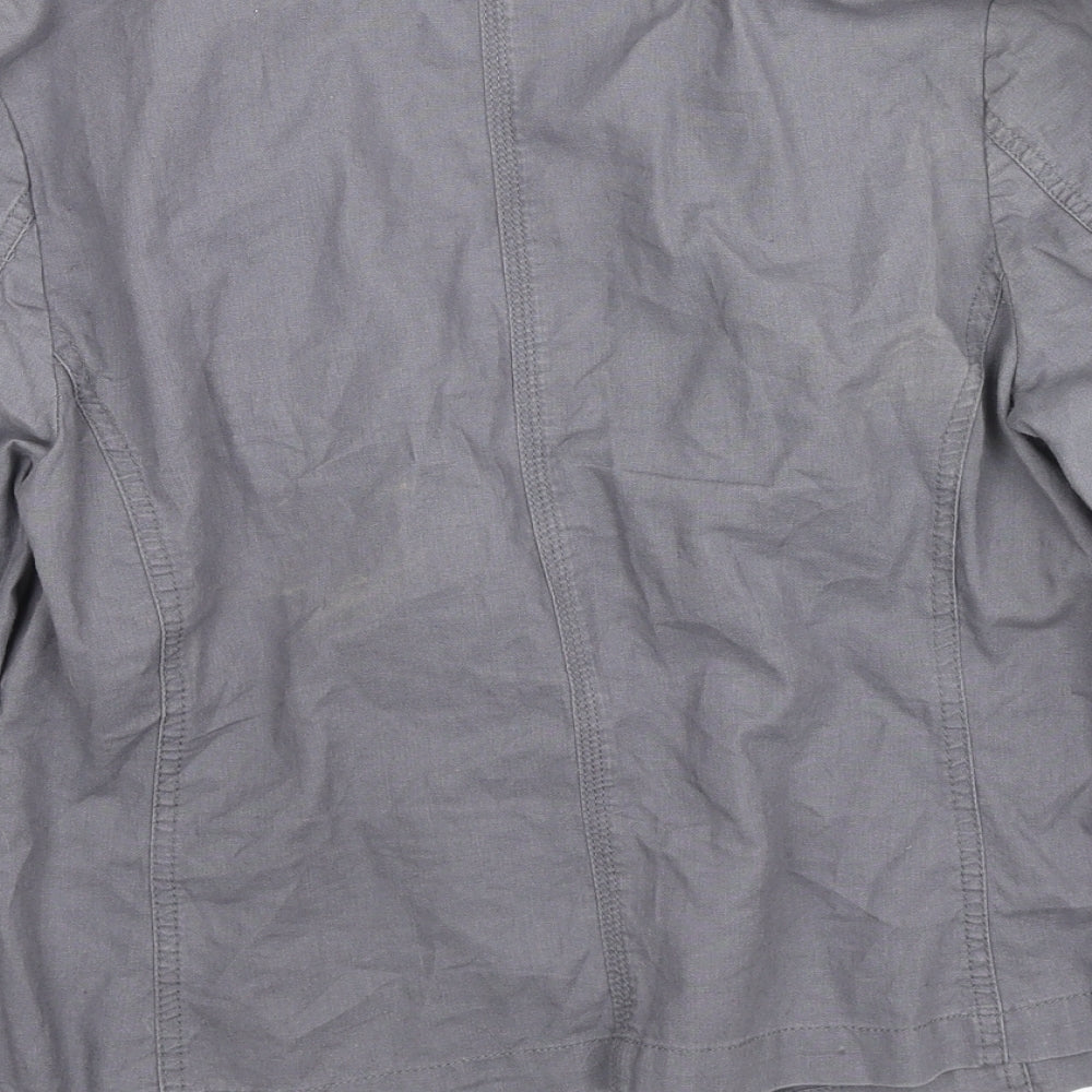 Womens UK Size 10 Marks and Spencer Grey Jacket