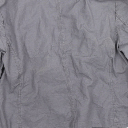 Womens UK Size 10 Marks and Spencer Grey Jacket
