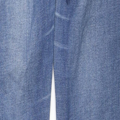 Dondup Womens Blue Cotton Skinny Jeans Size 29 in L27 in Regular Zip