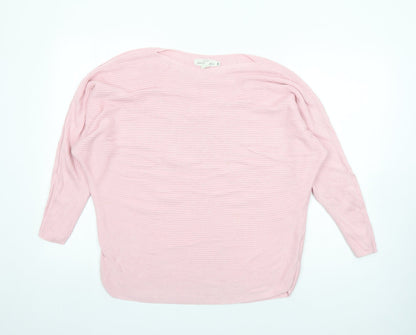 Womens UK Size XS H&M Pink Pullover Jumper