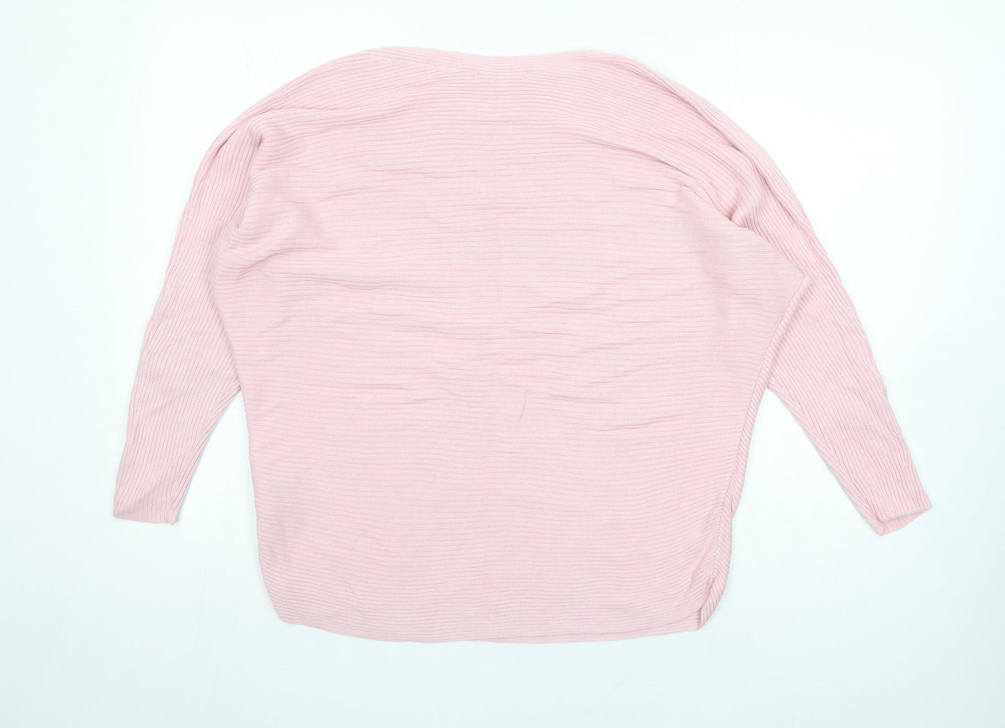 Womens UK Size XS H&M Pink Pullover Jumper