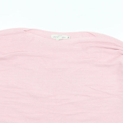 Womens UK Size XS H&M Pink Pullover Jumper