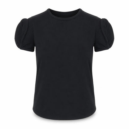 Womens UK Size 10 ASOS Black Basic T-Shirt