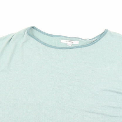 Womens UK Size 20 Capsule Green Pullover Jumper