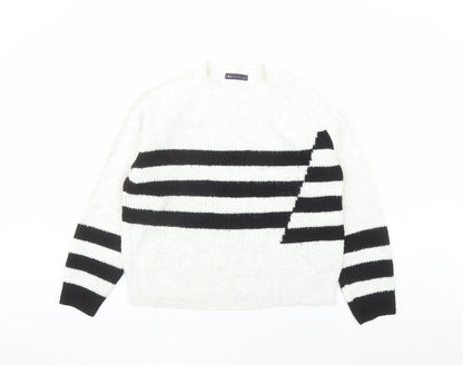 Womens UK Size M Marks and Spencer Grey Pullover Jumper