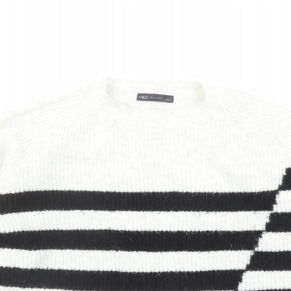 Womens UK Size M Marks and Spencer Grey Pullover Jumper