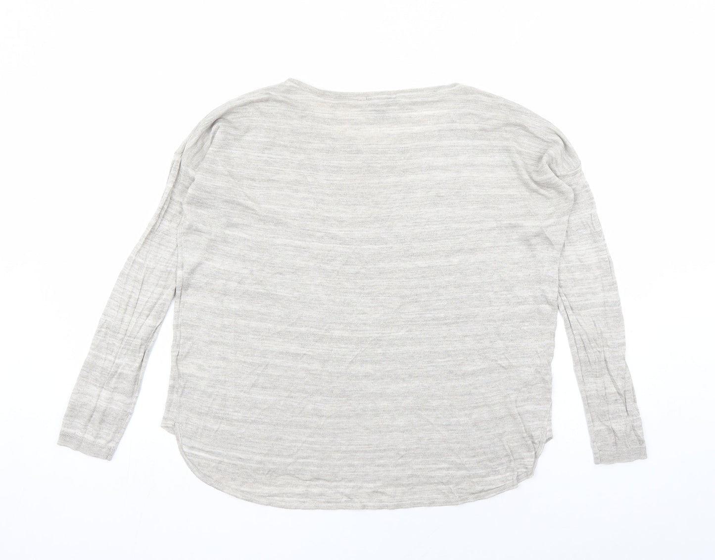 Womens UK Size M H&M Beige Pullover Jumper