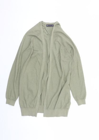Womens UK Size S Marks and Spencer Green Cardigan Jumper