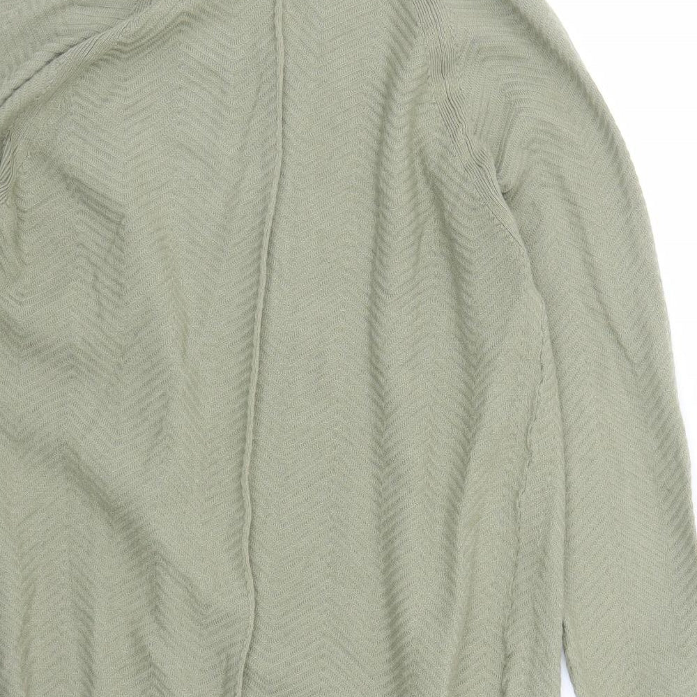 Womens UK Size S Marks and Spencer Green Cardigan Jumper