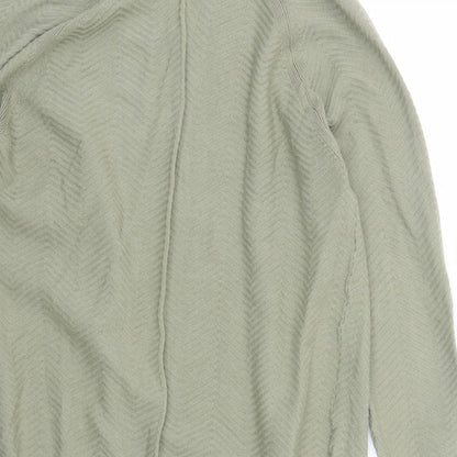 Womens UK Size S Marks and Spencer Green Cardigan Jumper