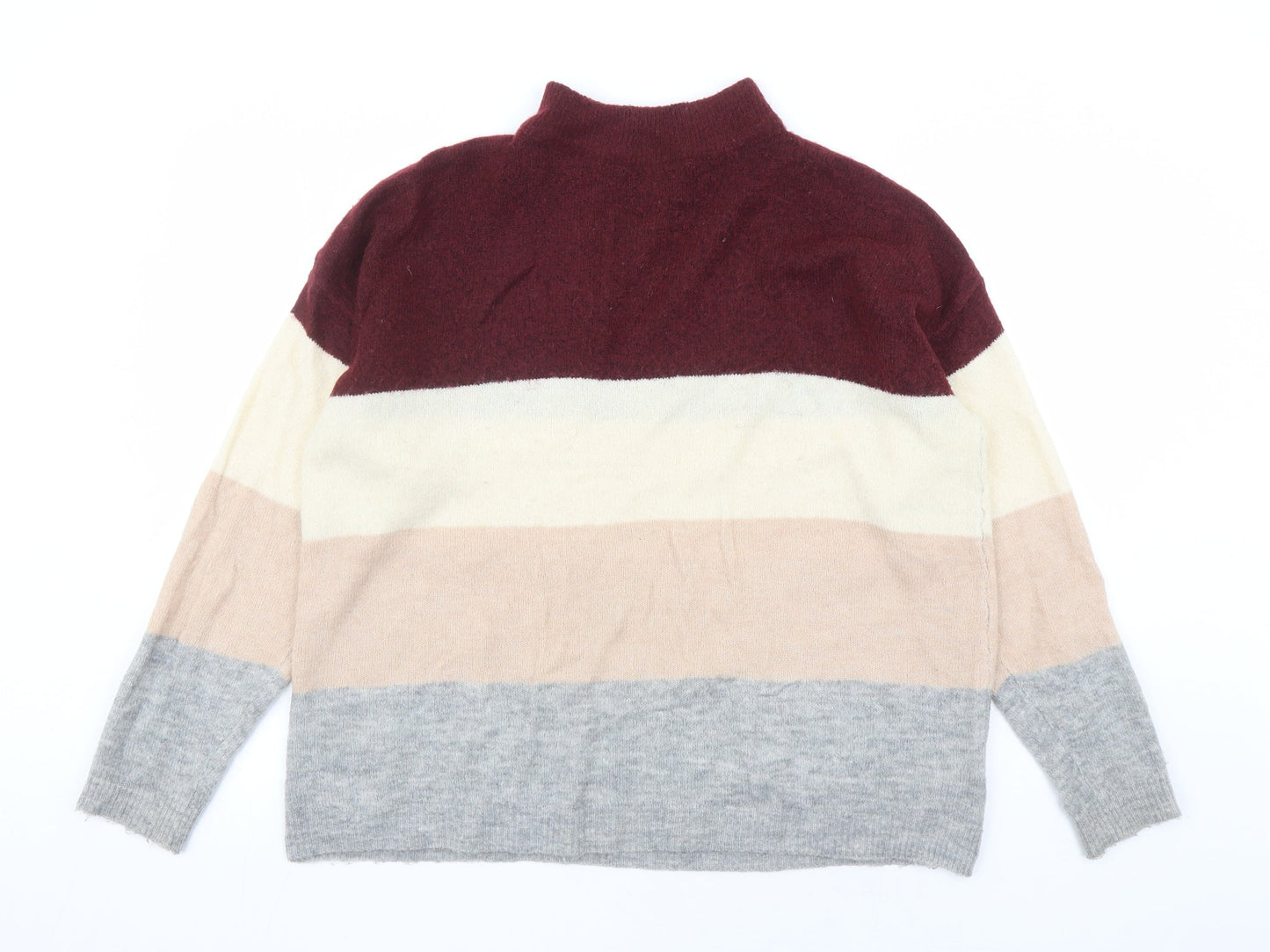 Womens UK Size 14 Brave Soul Multicoloured Pullover Jumper