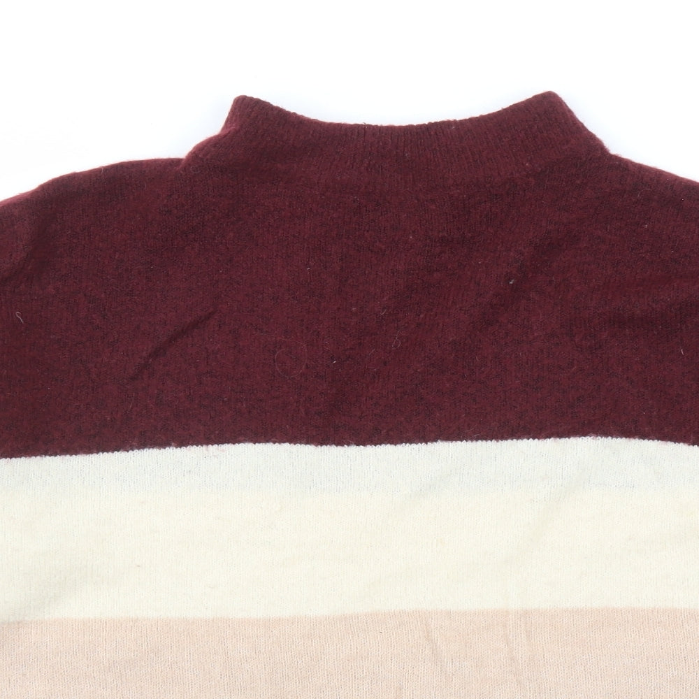Womens UK Size 14 Brave Soul Multicoloured Pullover Jumper