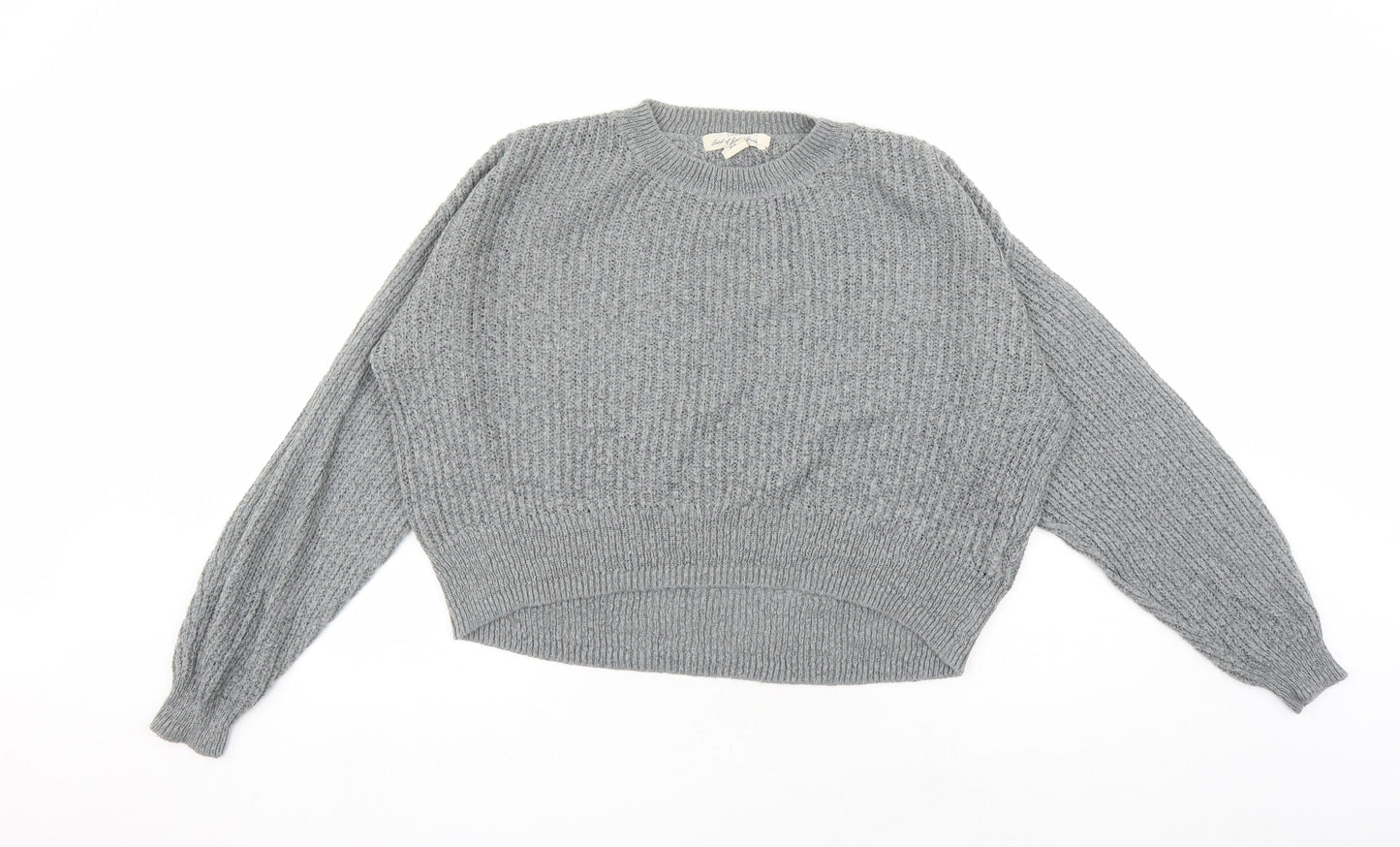 Womens UK Size XS H&M Grey Pullover Jumper