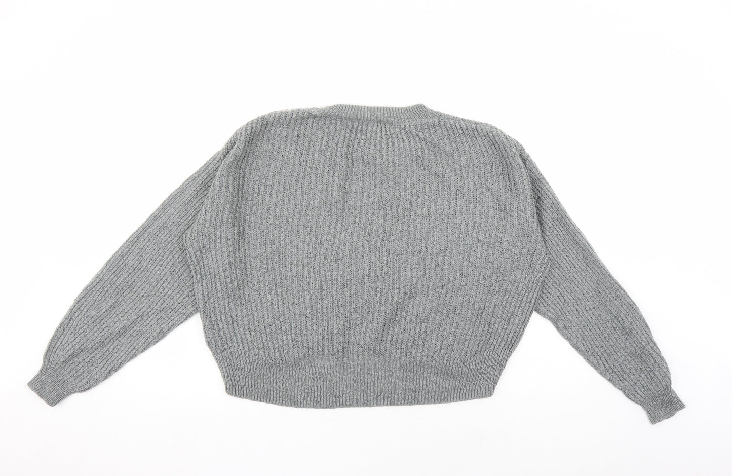 Womens UK Size XS H&M Grey Pullover Jumper