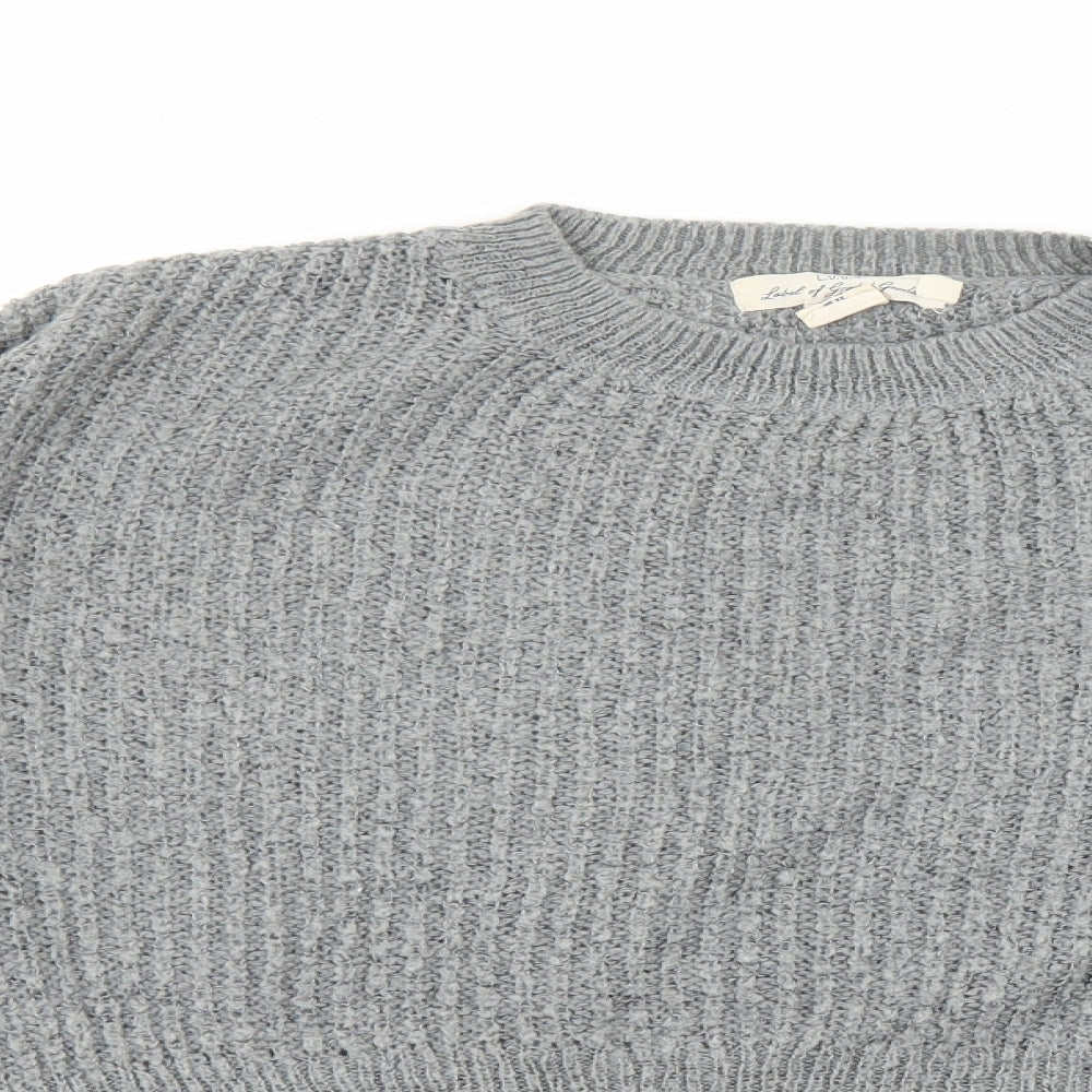 Womens UK Size XS H&M Grey Pullover Jumper