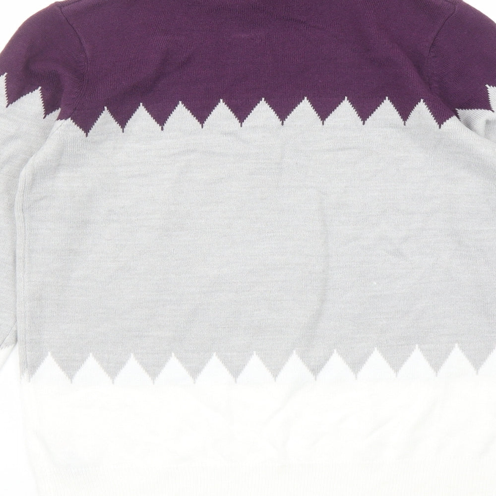 Womens UK Size 8 Marks and Spencer Multicoloured Pullover Jumper