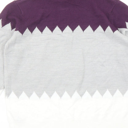 Womens UK Size 8 Marks and Spencer Multicoloured Pullover Jumper