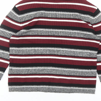 Womens UK Size M Divided by H&M Multicoloured Pullover Jumper