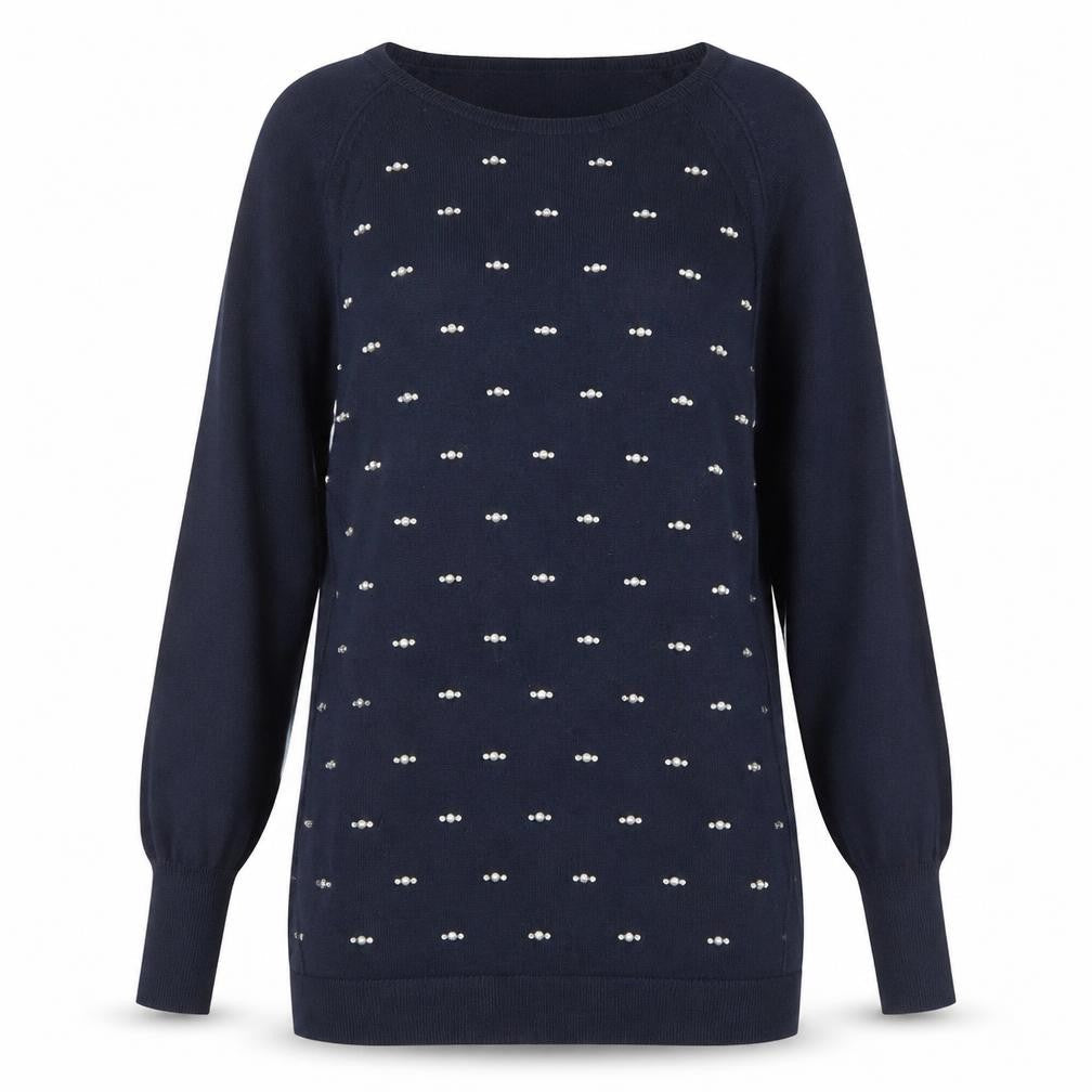 Womens UK Size M Oasis Blue Pullover Jumper