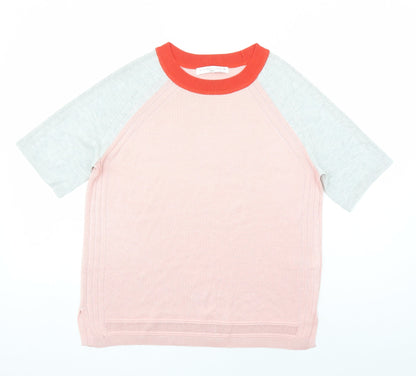 Womens UK Size 14 NEXT Pink Pullover Jumper