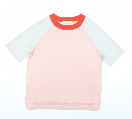 Womens UK Size 14 NEXT Pink Pullover Jumper