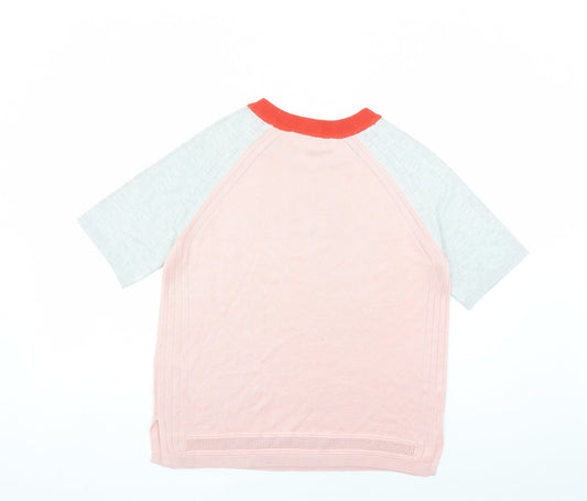 Womens UK Size 14 NEXT Pink Pullover Jumper