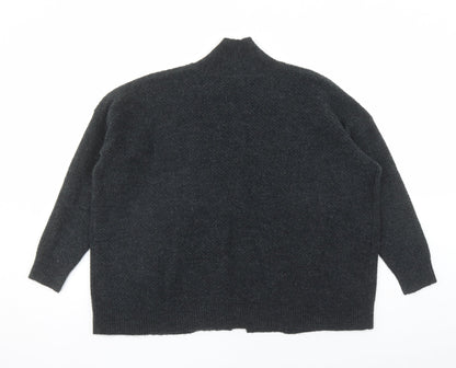 Womens UK Size 12 V by Very Grey Cardigan Jumper