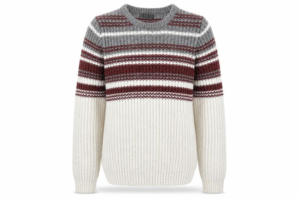 Mens UK Size S Marks and Spencer Beige Pullover Jumper