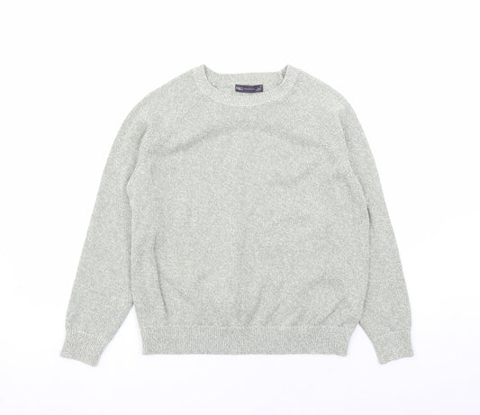 Womens UK Size M Marks and Spencer Green Pullover Jumper