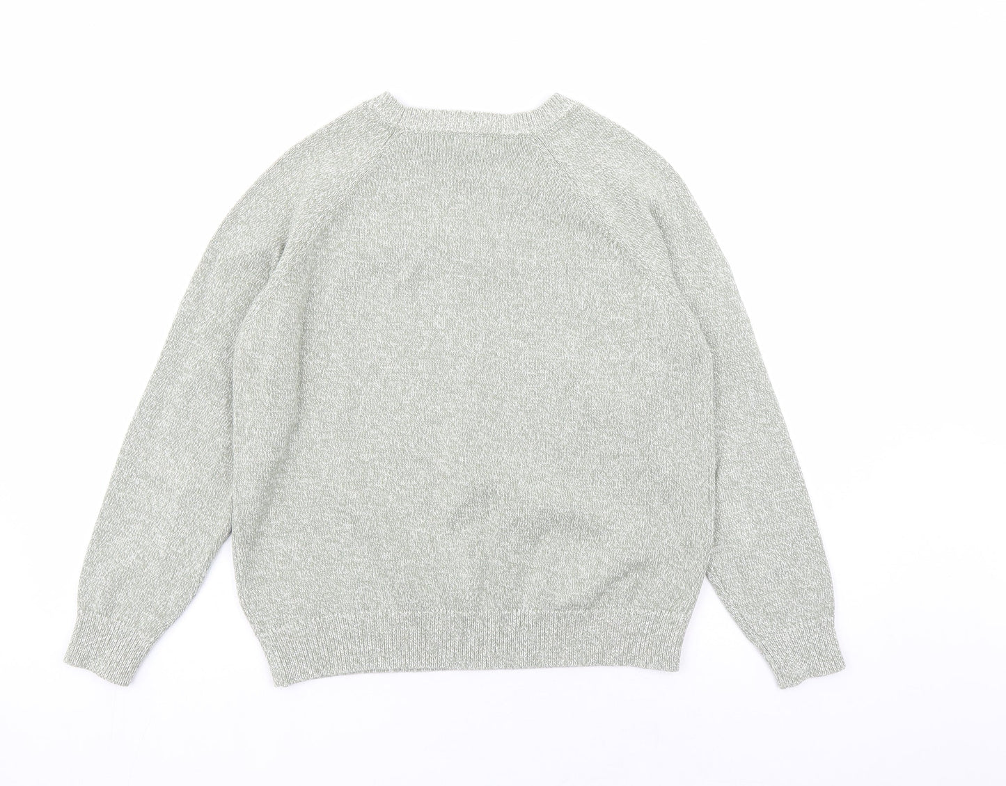 Womens UK Size M Marks and Spencer Green Pullover Jumper