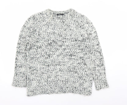 Womens UK Size M Bonmarché Grey Pullover Jumper