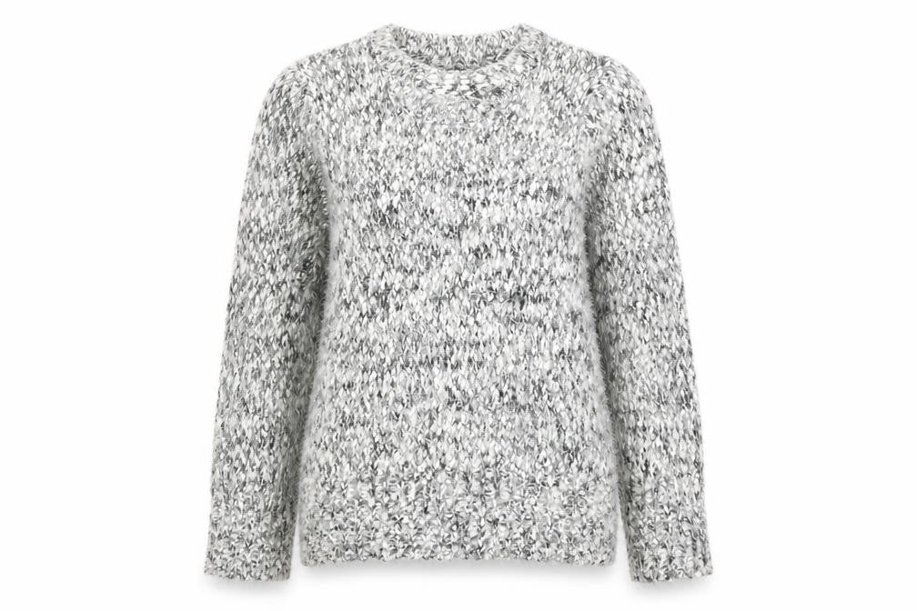Womens UK Size M Bonmarché Grey Pullover Jumper