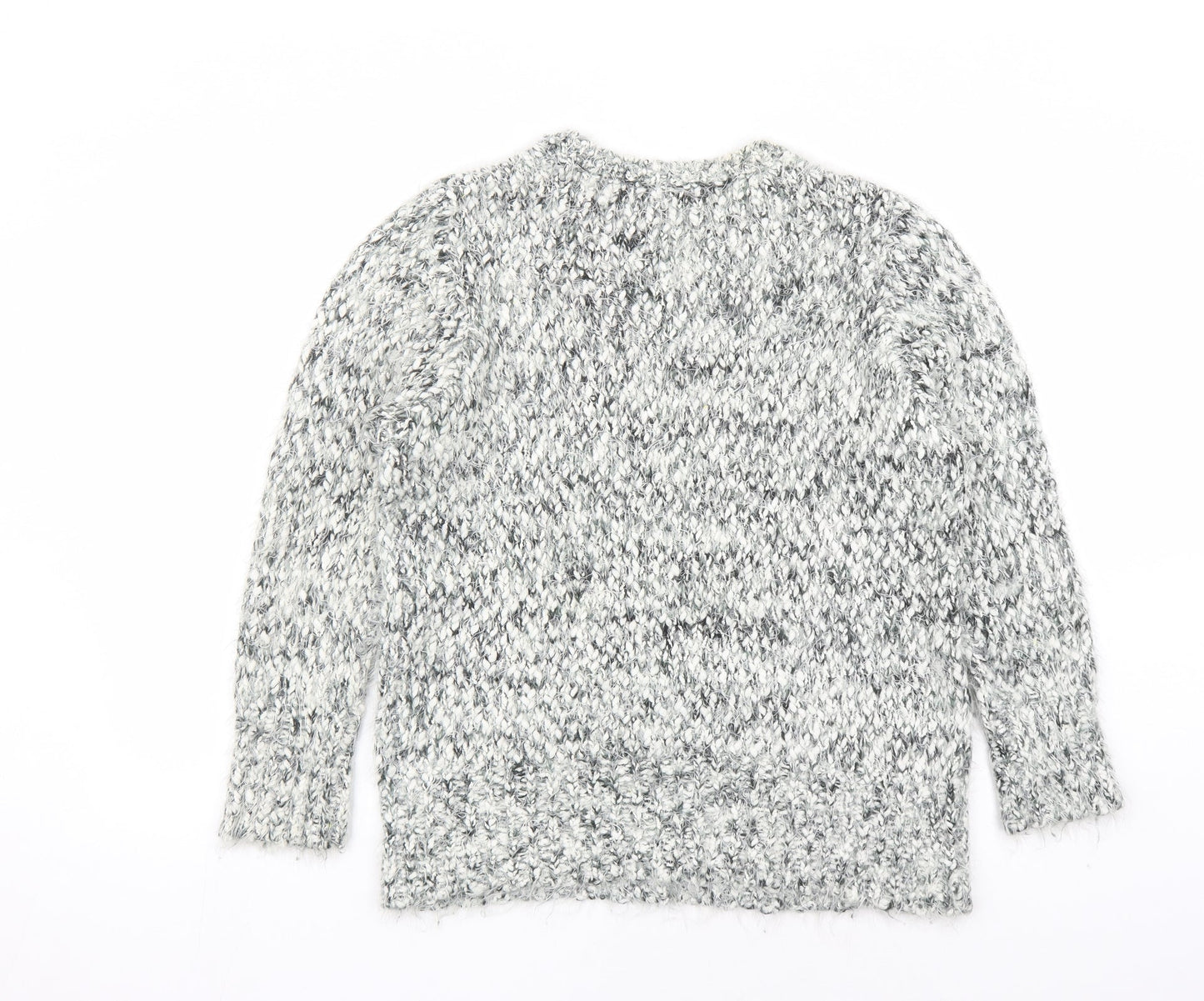 Womens UK Size M Bonmarché Grey Pullover Jumper