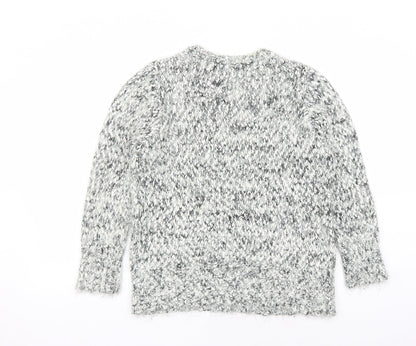 Womens UK Size M Bonmarché Grey Pullover Jumper