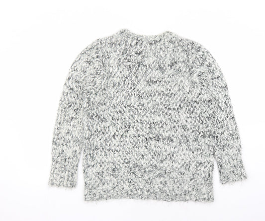 Womens UK Size M Bonmarché Grey Pullover Jumper
