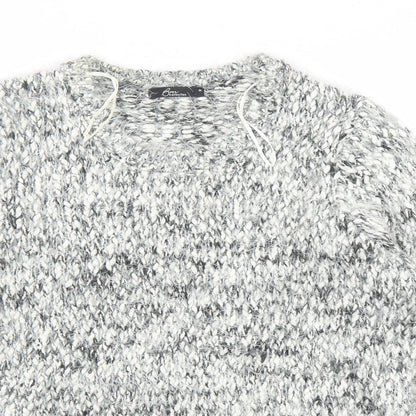 Womens UK Size M Bonmarché Grey Pullover Jumper