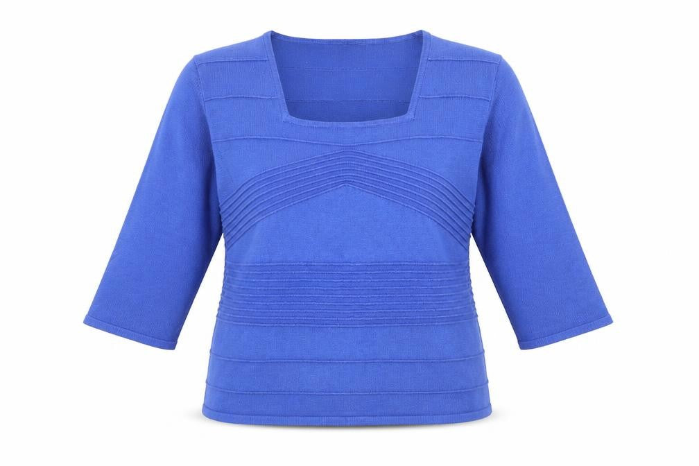 Womens UK Size L Alexara Blue Pullover Jumper